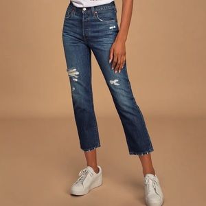 Levi’s 501 Hi RiseOriginal Cropped Jeans